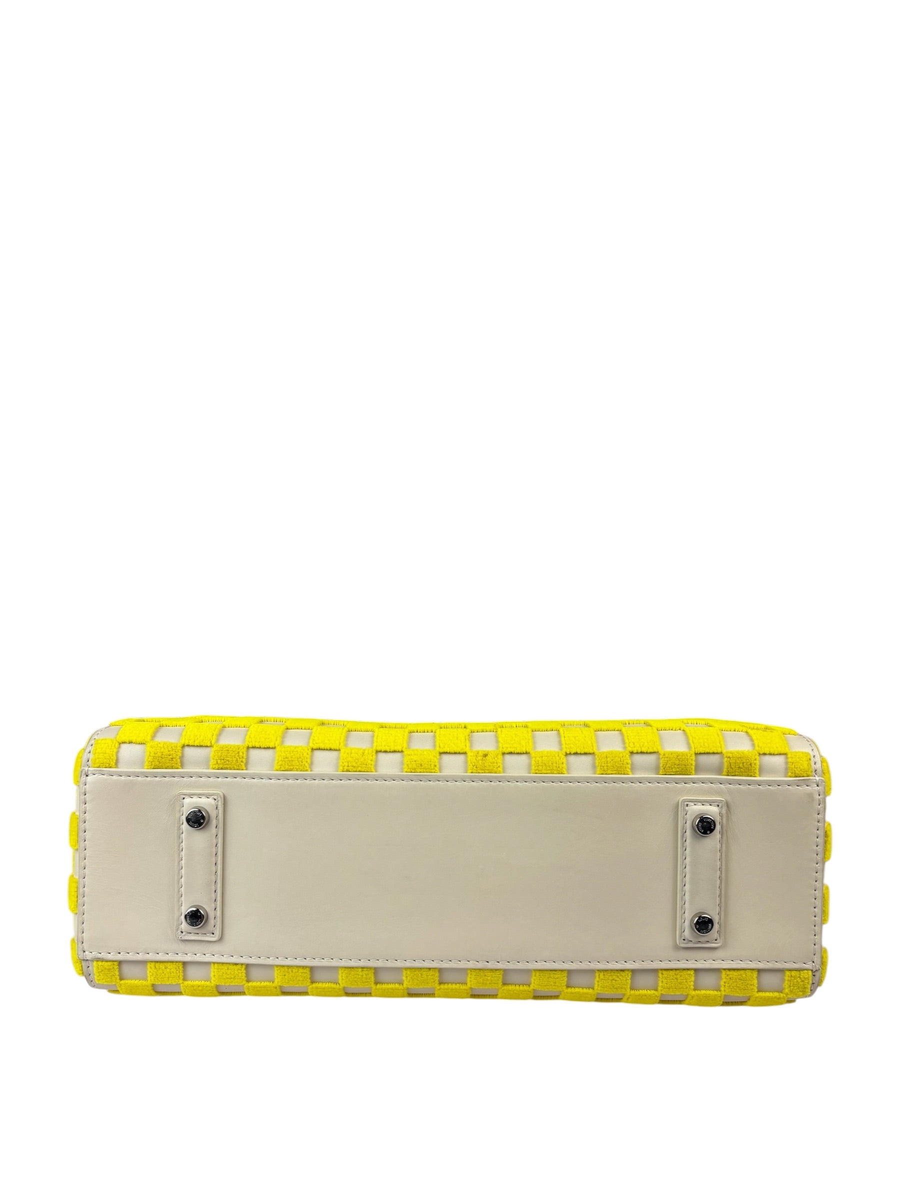 Louis Vuitton Yellow Damier Cube East/West Speedy