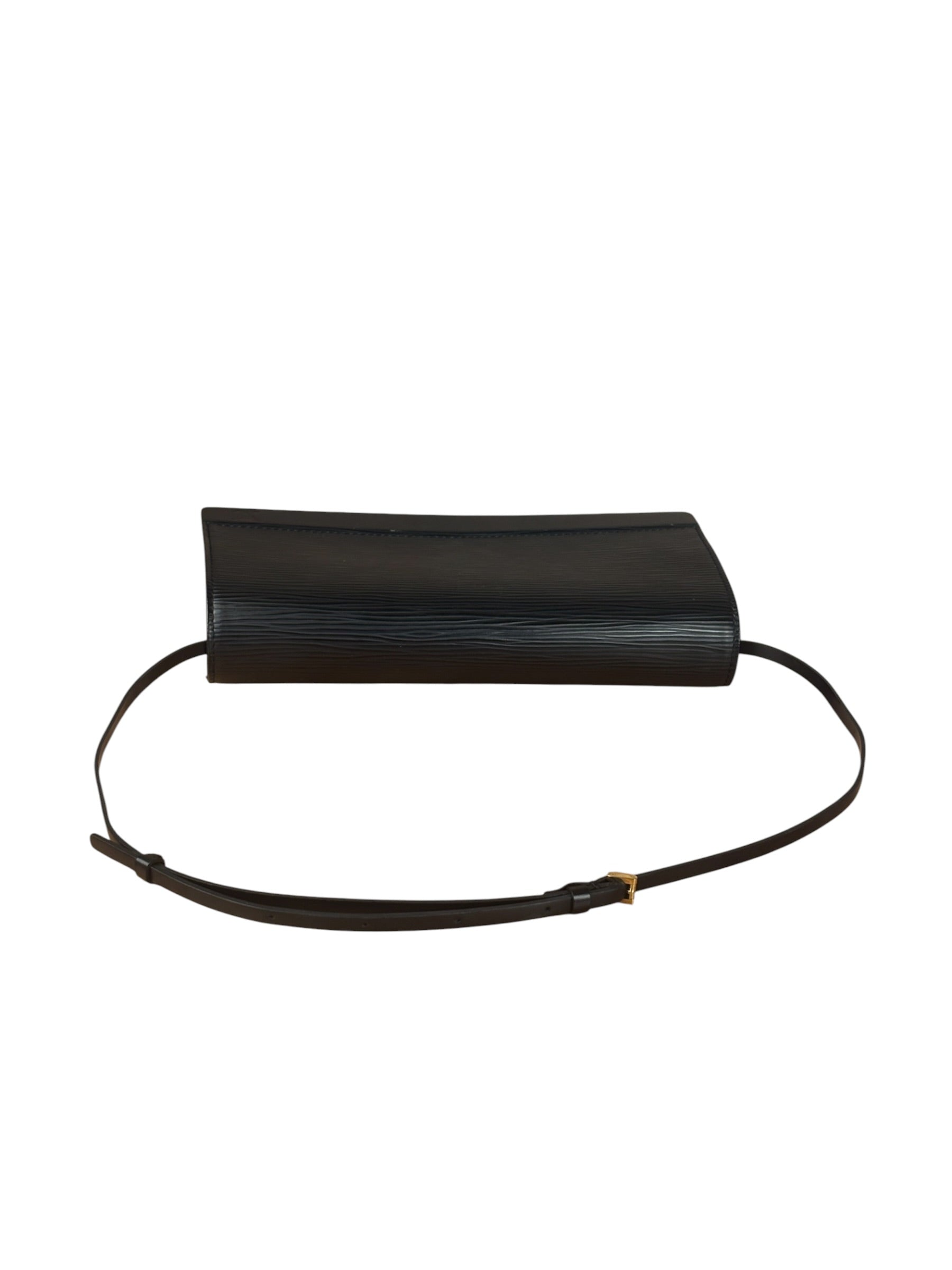 Louis Vuitton Black Epi Honfleur Shoulder Bag