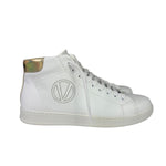 Valentino White Mabel High Top Sneaker