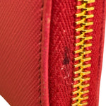 Prada Vintage Pink Saffiano Leather Long Wallet
