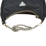 Prada Black Nylon Leather Trim Re-Edition 2005 Two-Way Bag