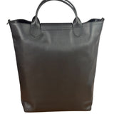 Longchamp Black Leather Le Pliage Xtra Medium Tote