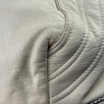 Fendi Vintage White Nappa Leather Spy Shoulder Bag