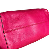 Gucci Hot Pink Pebbled Leather Swing Tote