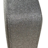 Balenciaga Silver GlitterLeather Triangle Two-Way Bag