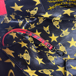 Vivienne Westwood Grafiti Plaid Boston Bag