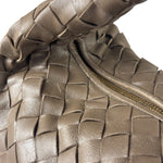 Bottega Veneta Brown Intrecciato Teen Jodie Hobo Bag
