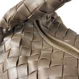 Bottega Veneta Brown Intrecciato Teen Jodie Hobo Bag