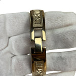 YSL Mother of Pearl Dial 40th Anniversary Gold Bangle