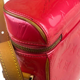 Louis Vuitton Vintage Fuchsia Pink Vernis Sullivan Verrical Crossbag
