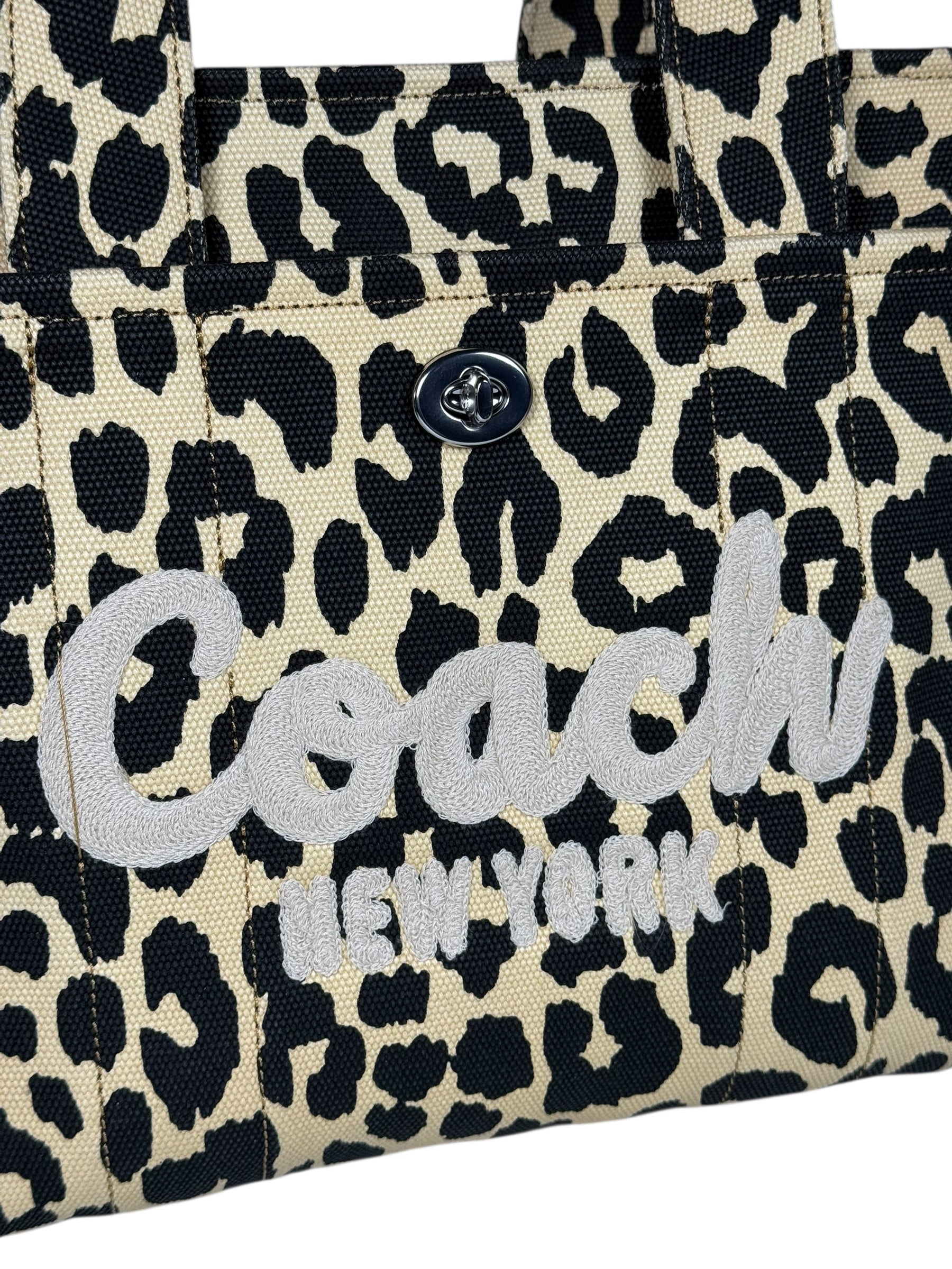 Coach Cheetah Print Tote Bag