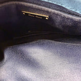 Miu Miu Blue Matelassè Leather Crossbody Bag