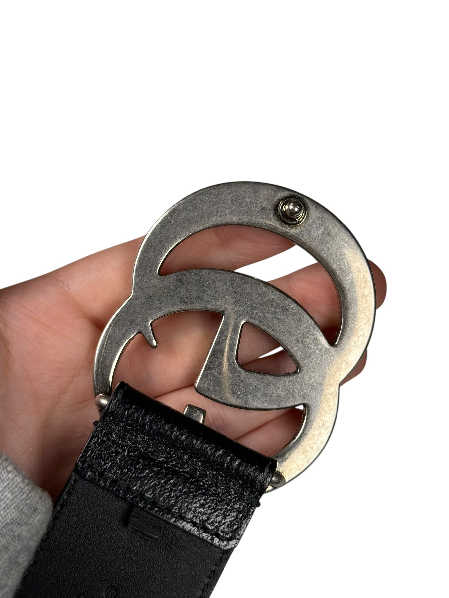 Gucci GG Marmont Leather Belt