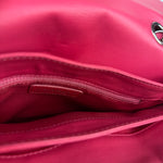 Chanel Pink Quilted Leather Accordion Flap Bag 2014