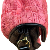 Louis Vuitton Limited Edition Bunny Pink Leather Monogram Coquette Clutch