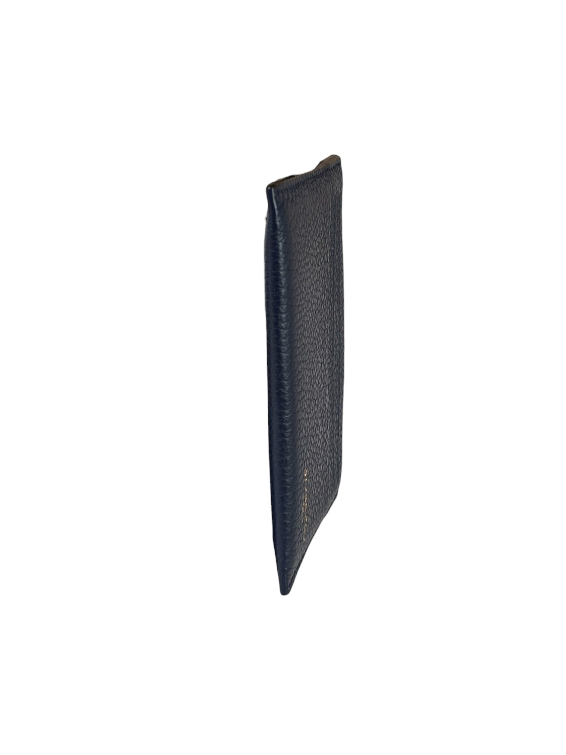 Givenchy Navy Blue Leather Card Holder