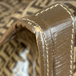 Fendi Brown PVC FF Zucchino Tote Bag