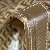 Fendi Brown PVC FF Zucchino Tote Bag