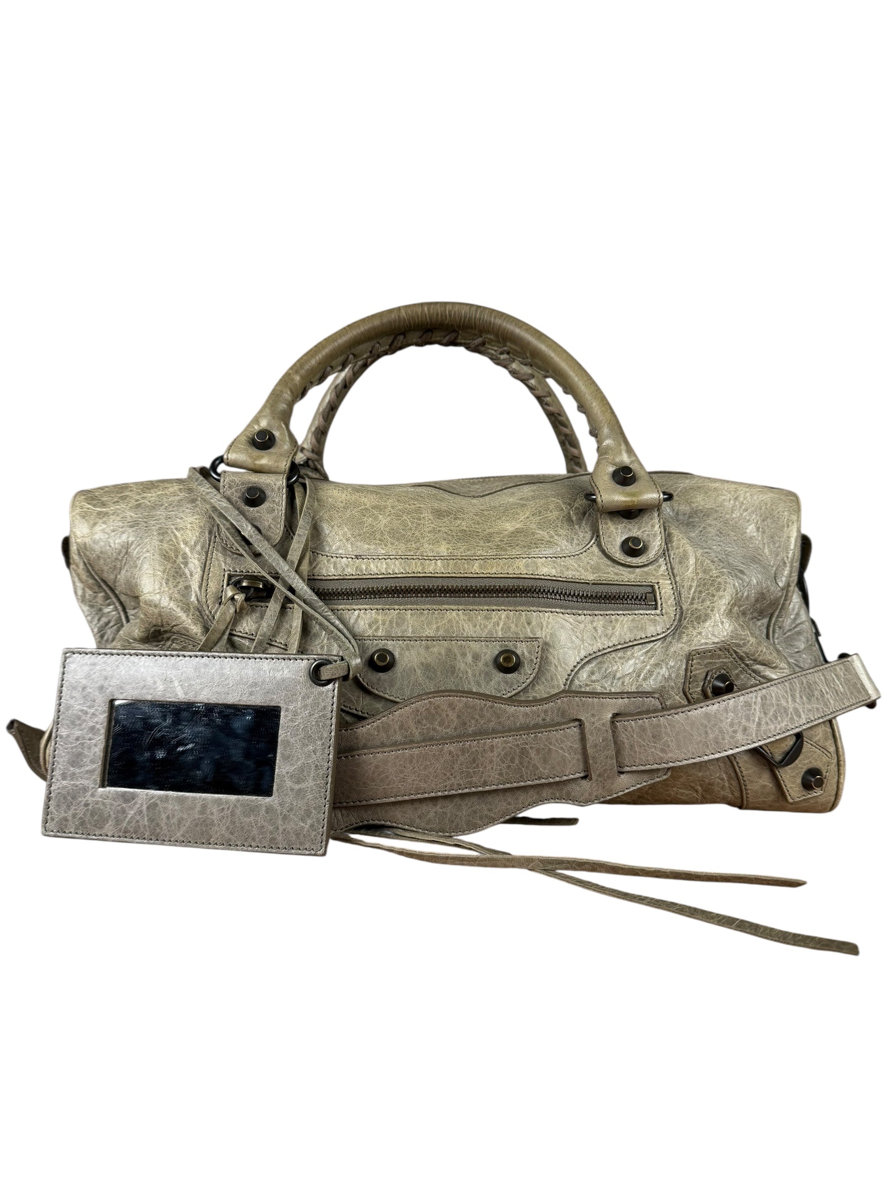 Balenciaga City Bag Taupe