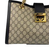 Gucci GG Supreme Padlock Medium Tote