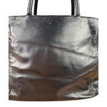 Prada Black Leather Tote Bag
