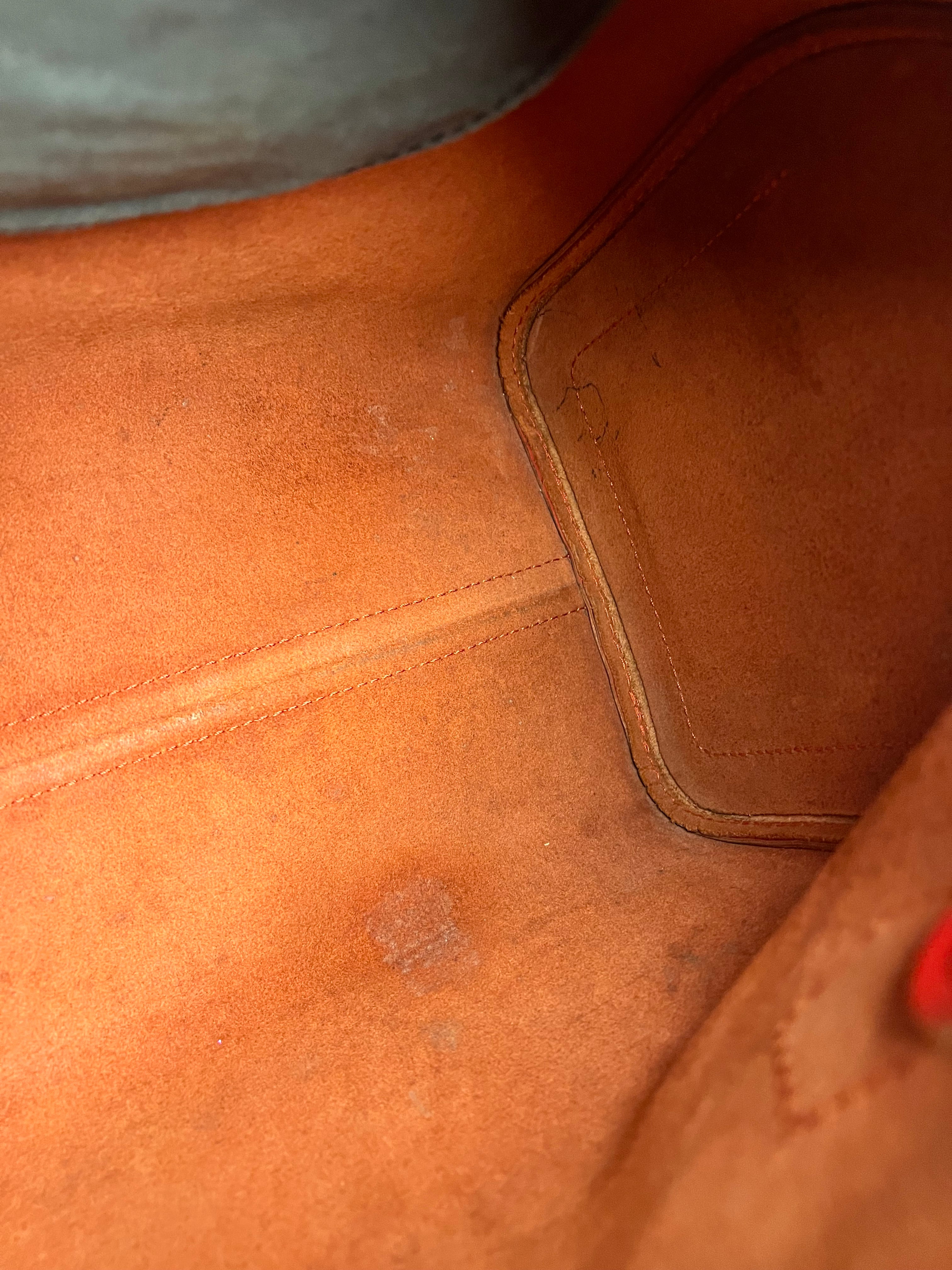 Louis Vuitton Red Epi Speedy 35