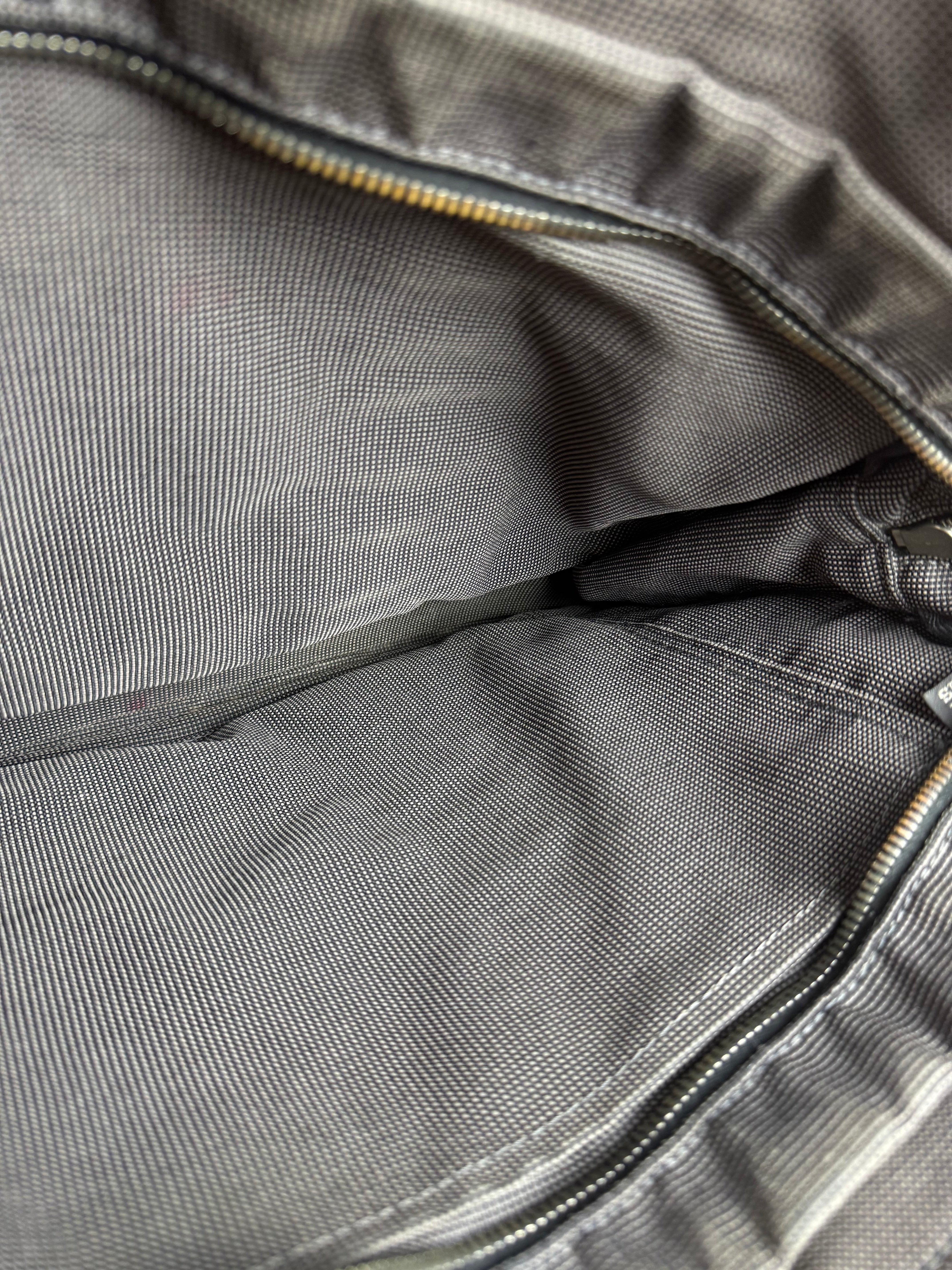 Hermes Herline Grey M Canvas Tote