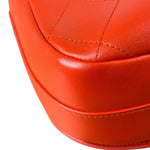 Chanel Red Quilted Calfskin Small Ring My Flap Crossbody Bag 2017