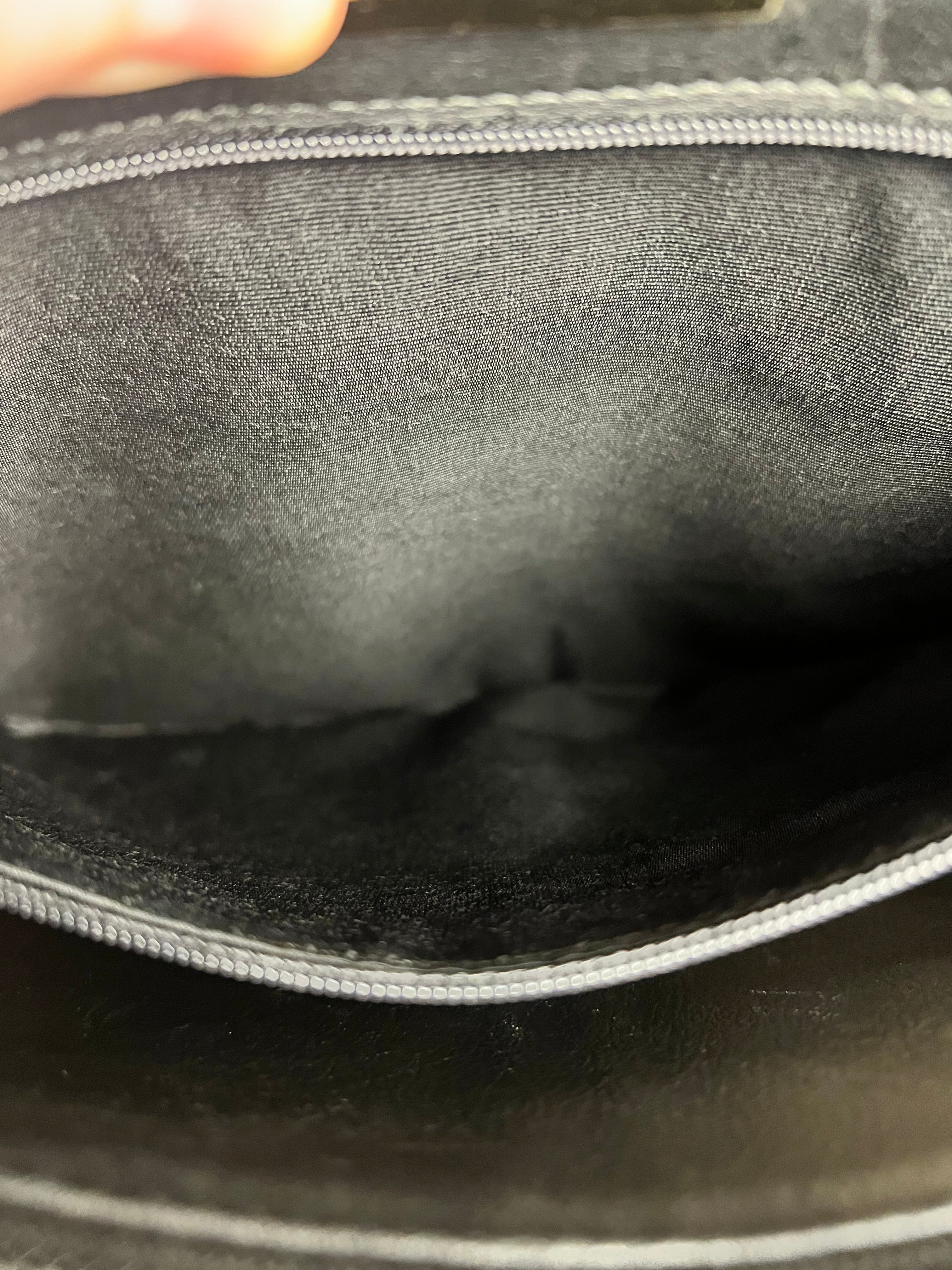 Burberry Black Leather Shoulder Tote
