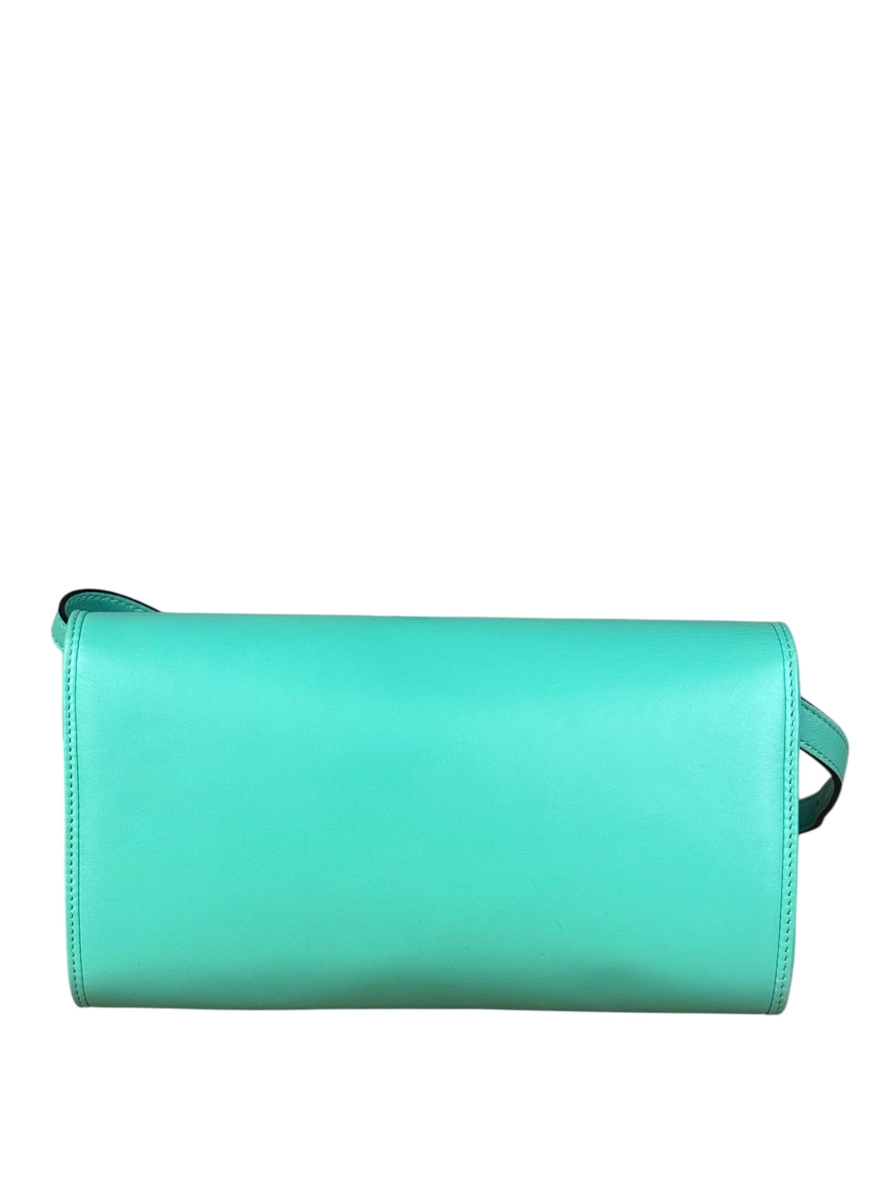 Gucci GG Green Matisse Leather Flap Shoulder Bag