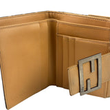 Fendi Beige Zucca Bi-Fold Wallet