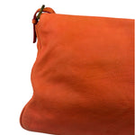 Fendi Vintage Peachy Suede/Leather Forever Flap Mamma Baguette