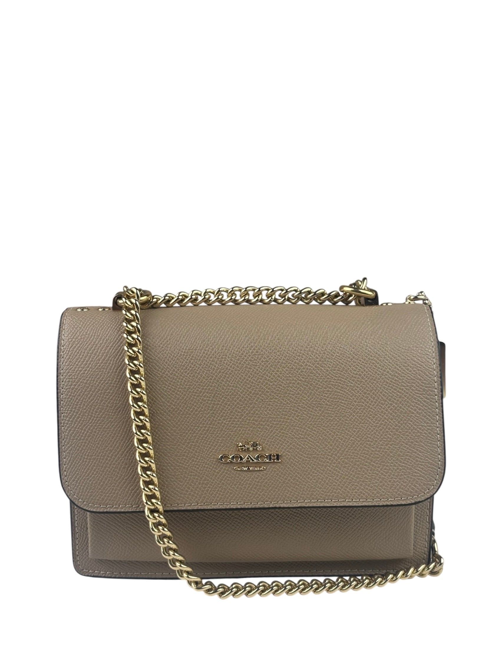 Coach Beige Leather Klare Crossbody Bag