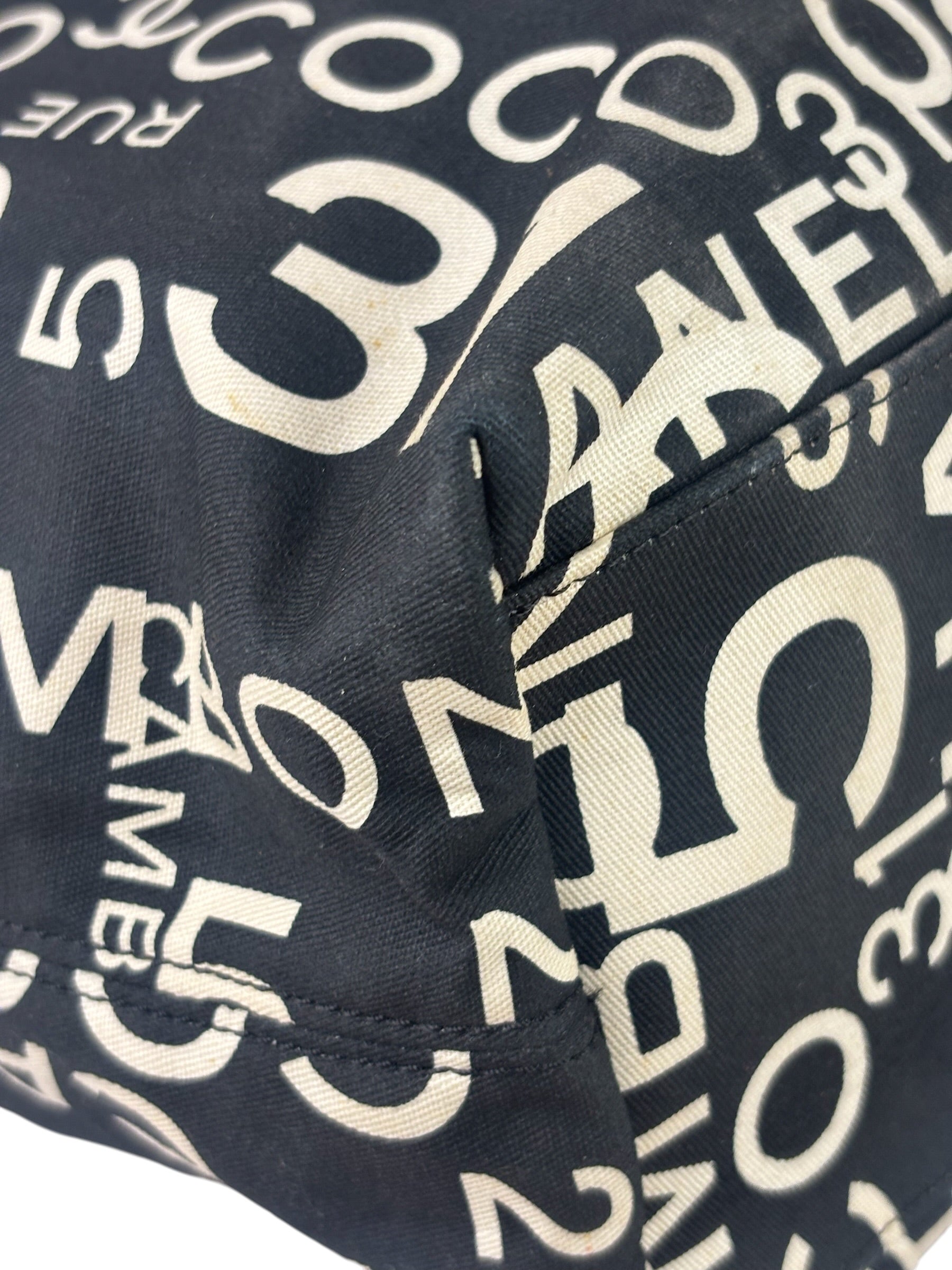 Chanel Black 31 Rue Cambon By Sea Line Tote 2002