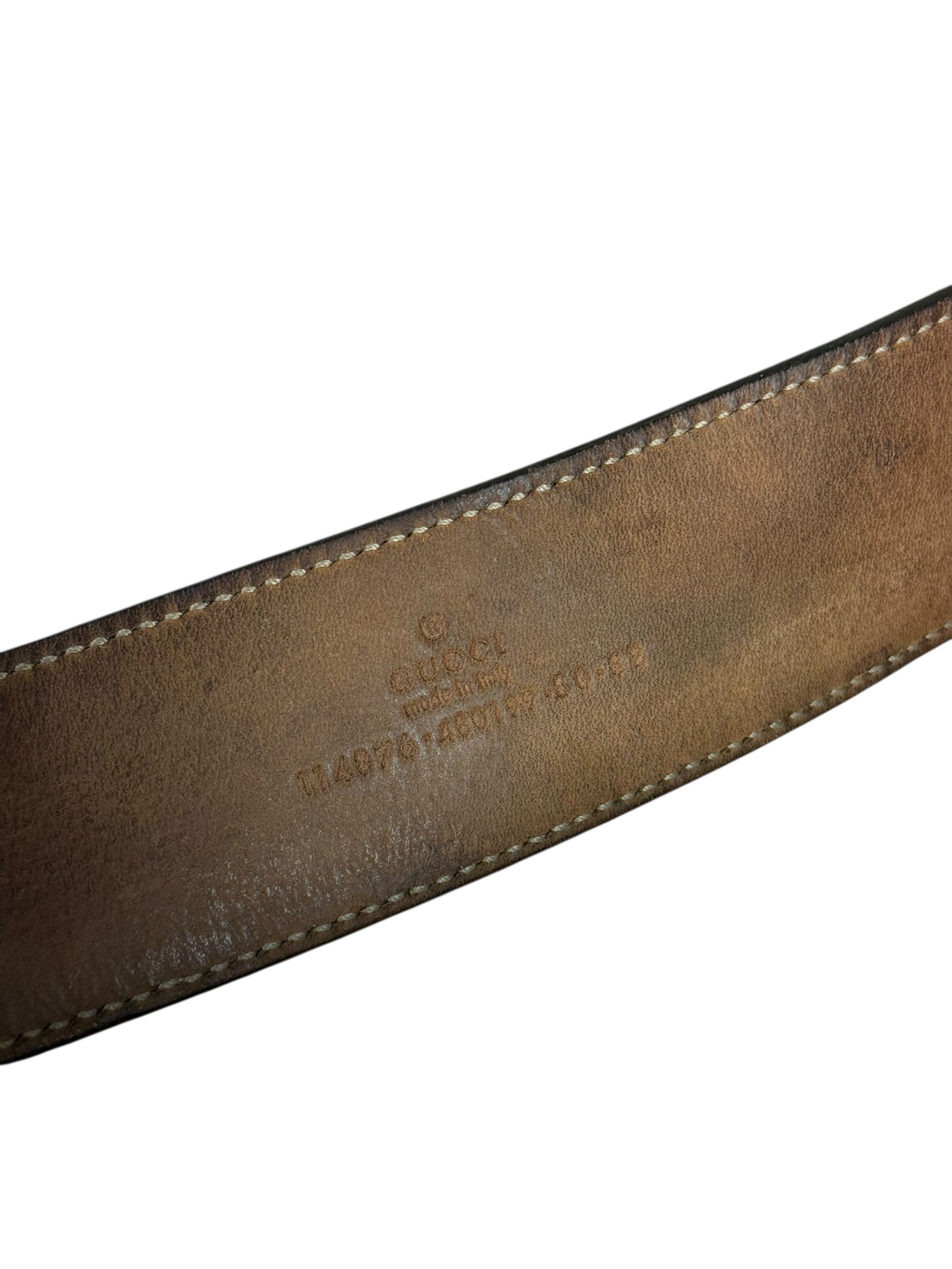 Gucci Heart GG Supreme Belt