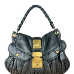 Miu Miu Vintage Calfskin Soho Shoulder Bag