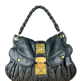 Miu Miu Vintage Calfskin Soho Shoulder Bag