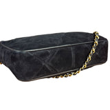 Chanel Suede CC Matelasse Camera Bag '88