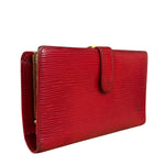Louis Vuitton Vintage Red Epi Leather Agenda Cover Pochette