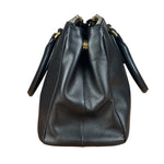 Prada Black Galleria Saffiano Leather Tote