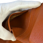 Louis Vuitton Brown Leather Elise Compact Wallet