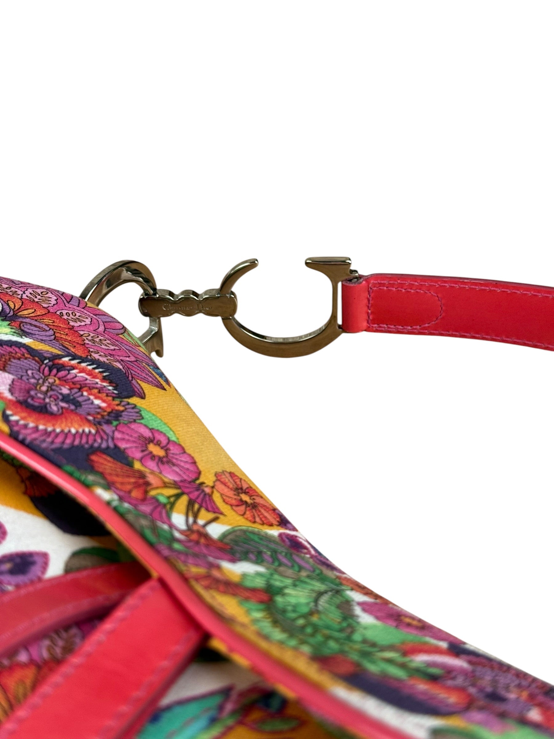 Christian Dior Floral Saddle Bag "Hawaiian Glamour"