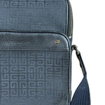 Givenchy Black Canvas Leather Lined Crossbody