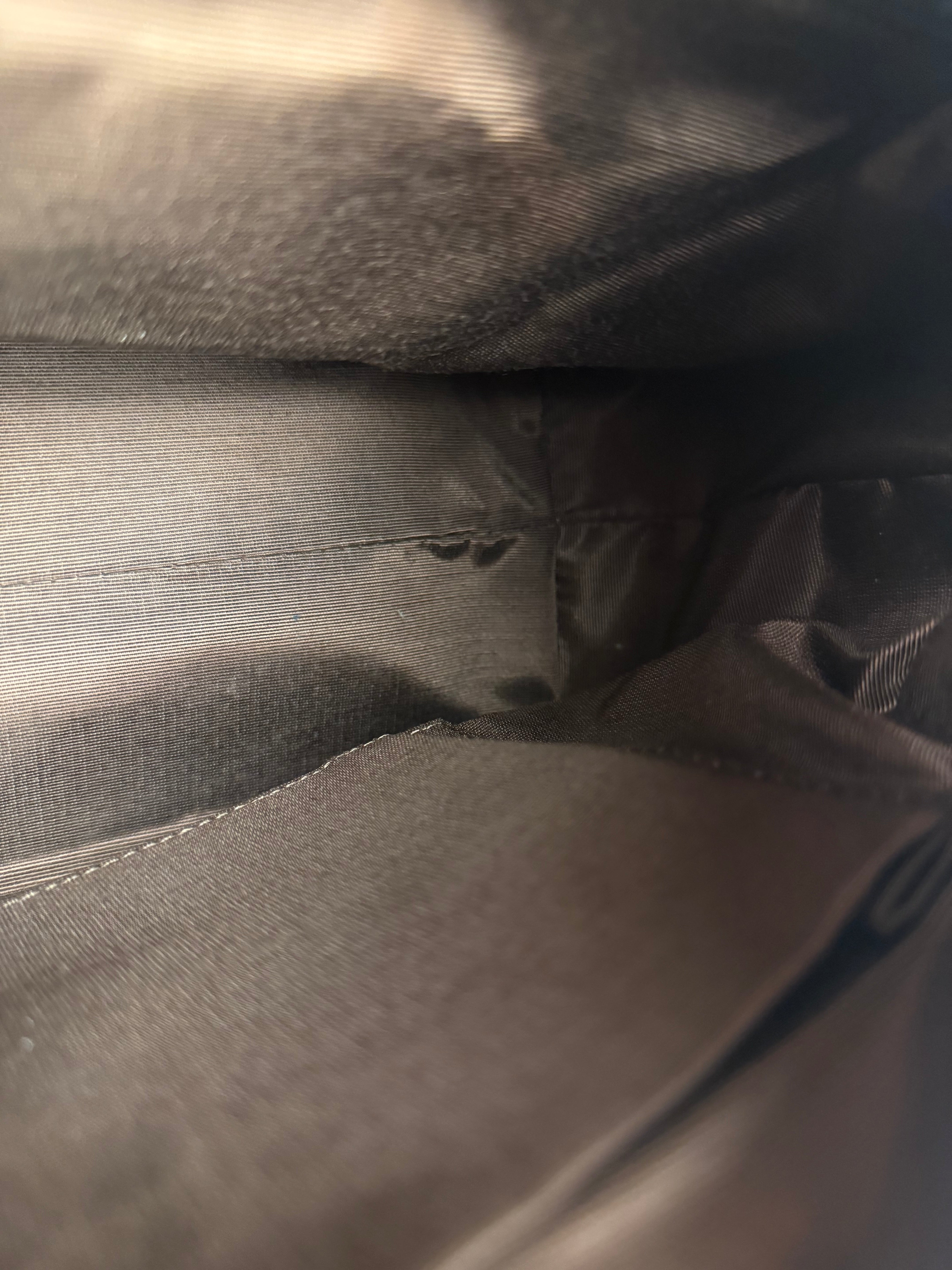 Burberry Vintage House Check Canvas/Leather Shoulder Bag