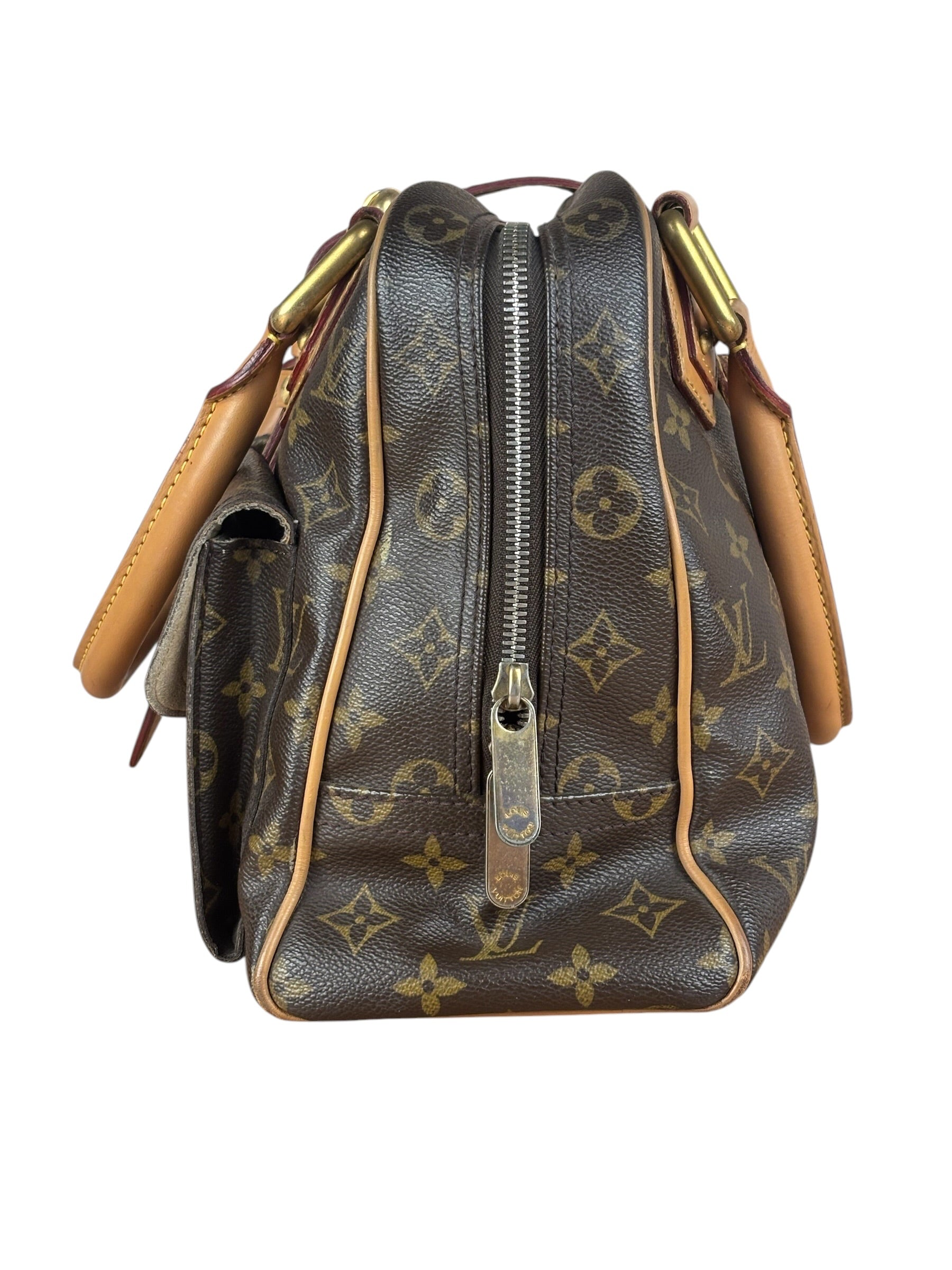 Louis Vuitton Monogram Manhattan Handbag MM