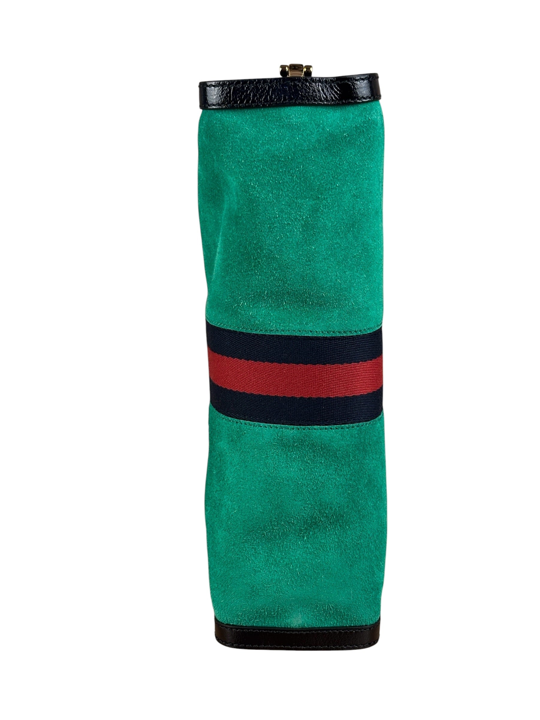 Gucci Suede Web Ophidia Chain Shoulder Bag