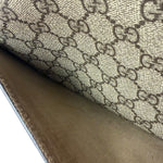 Gucci Beige GG Supreme Medium Dionysus Flap Bag