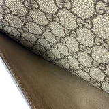Gucci Beige GG Supreme Medium Dionysus Flap Bag