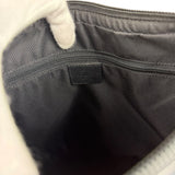 Gucci Vintage Black GG Canvas Shoulder Bag