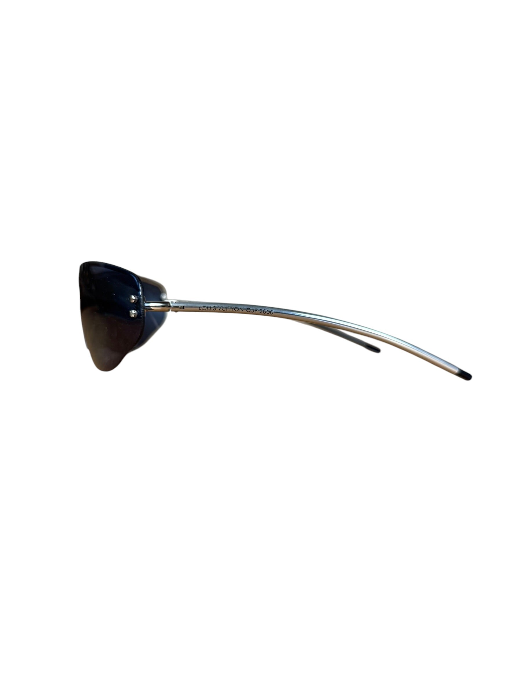 Louis Vuitton 2000 Cup Blue Shield Sunglasses